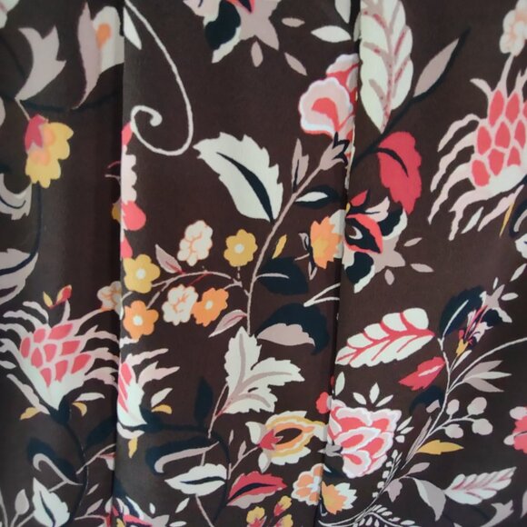 Sag Harbor Floral Flowy A-Line Skirt Size 14P NWOT - Picture 2 of 7